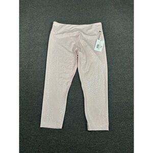 New Zyia Active Pink Unicorn Leopard Light‎ N Tight High Rise Leggings Size 20